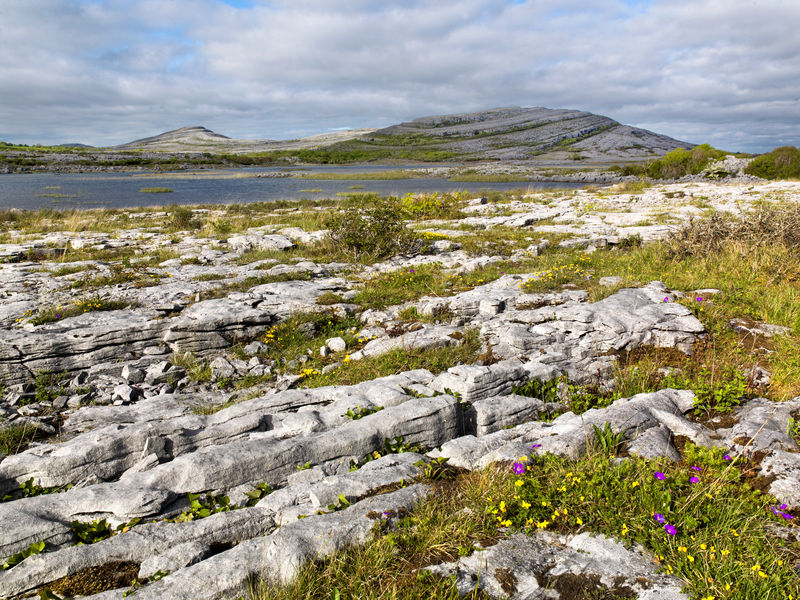 Photo showing the Burren National Park
